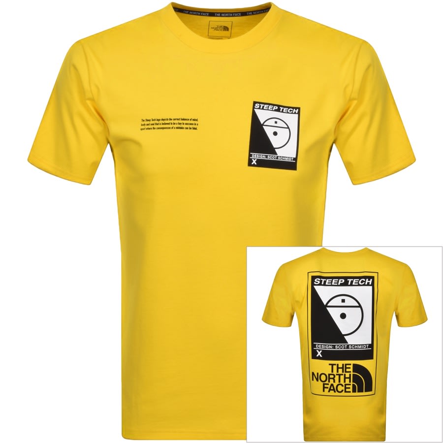 Alternative Image for ProductThe North Face Steep Tech T Shirt Yellow1